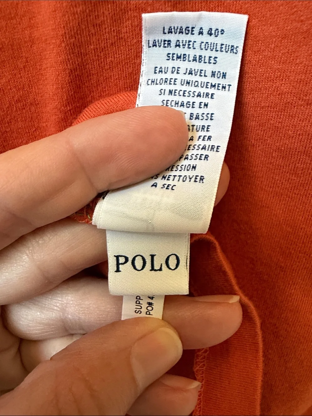 Burnt Orange Men’s Polo Ralph Lauren T-Shirt